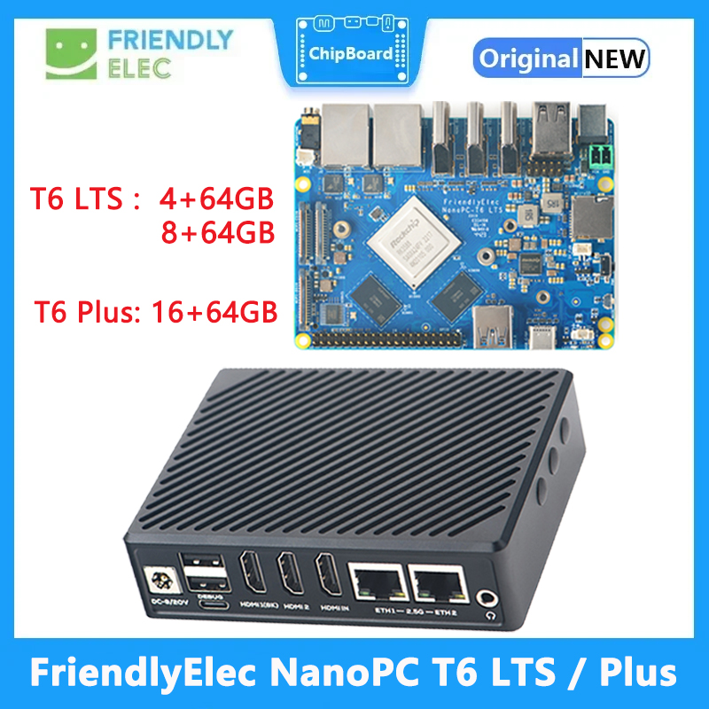 Nanopc T6 16Gb - บอร์ด FriendlyElec NanoPC T6 LTS/Plus Rockchip