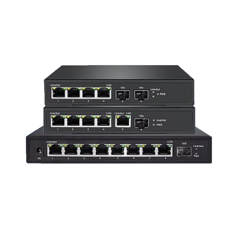 Sfp+ 10G Managed Switch 8 Port - สวิตช์ PoE แบบจัดการผ่านเว็บ 4/8 พอร์ต มัลติ-กิกะบิต