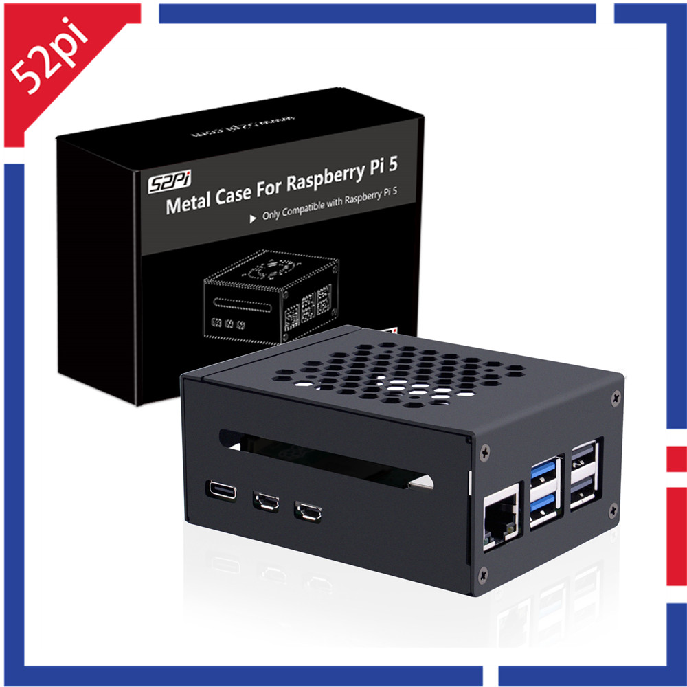 Turing Pi 2 - 52Pi Raspberry Pi 5 โลหะใช้งานร่วมกับ N04