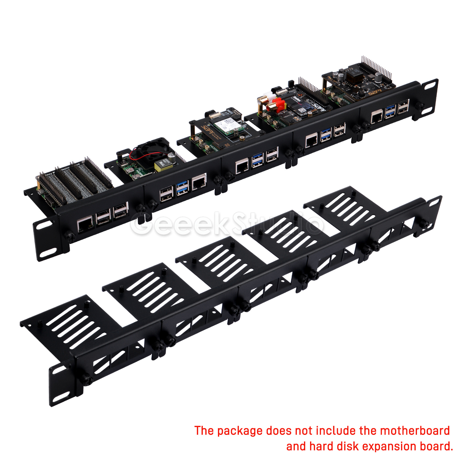 Deskpi Super6C - 1U Rack Mount สําหรับ Raspberry Pi