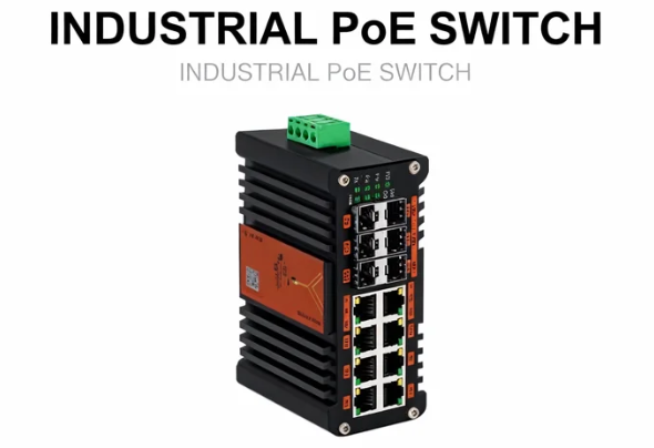 Sfp+ 10G Managed Switch 8 Port - สวิตช์ PoE แบบจัดการระดับอุตสาหกรรม L2+ 8 พอร์ต