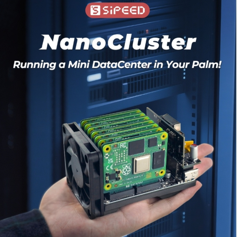 เซิร์ฟเวอร์ Sipeed NanoCluster - Deskpi Super6C บทวิจารณ์และราคา