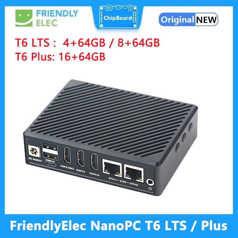 บอร์ดพัฒนา FriendlyElec NanoPC - Nanopc T6 16Gb บทวิจารณ์และราคา