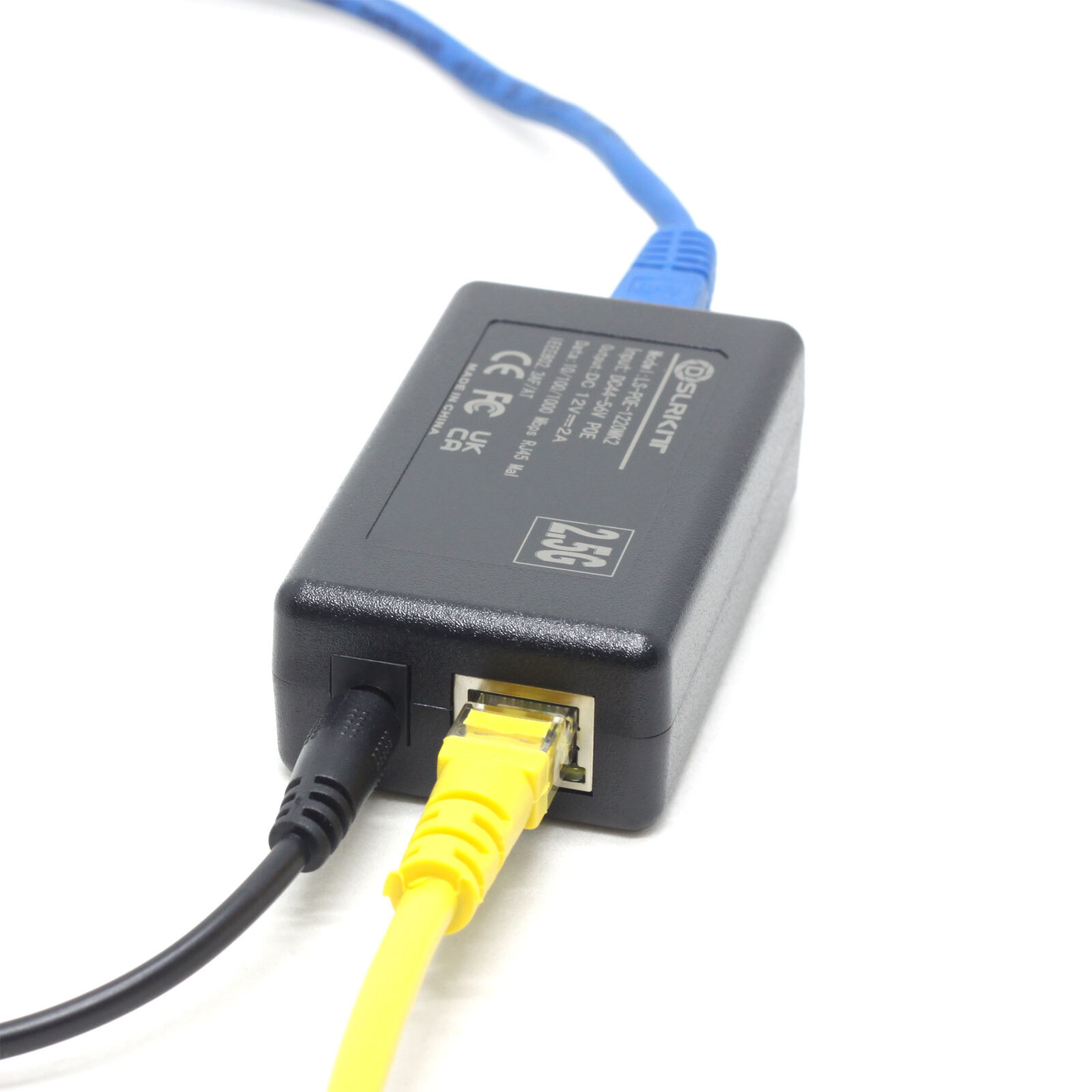 ตัวแยกสัญญาณ PoE แบบแอคทีฟ 2.5 - Active Poe Splitter Gigabit 12V 2A บทวิจารณ์และราคา