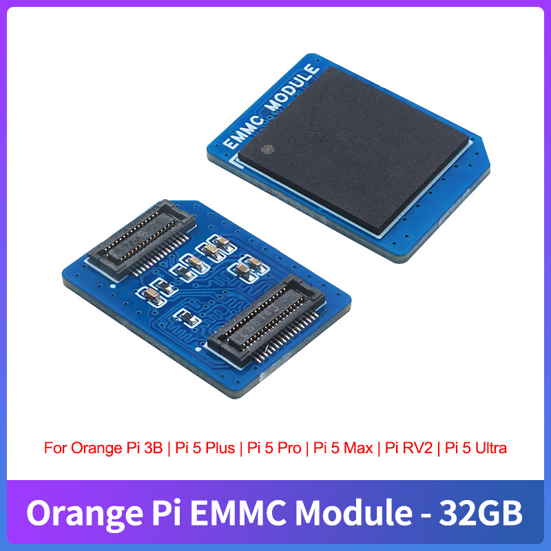 โมดูล EMMC 32GB สำหรับ Orange  - Orange Pi 5 Plus 32Gb บทวิจารณ์และราคา