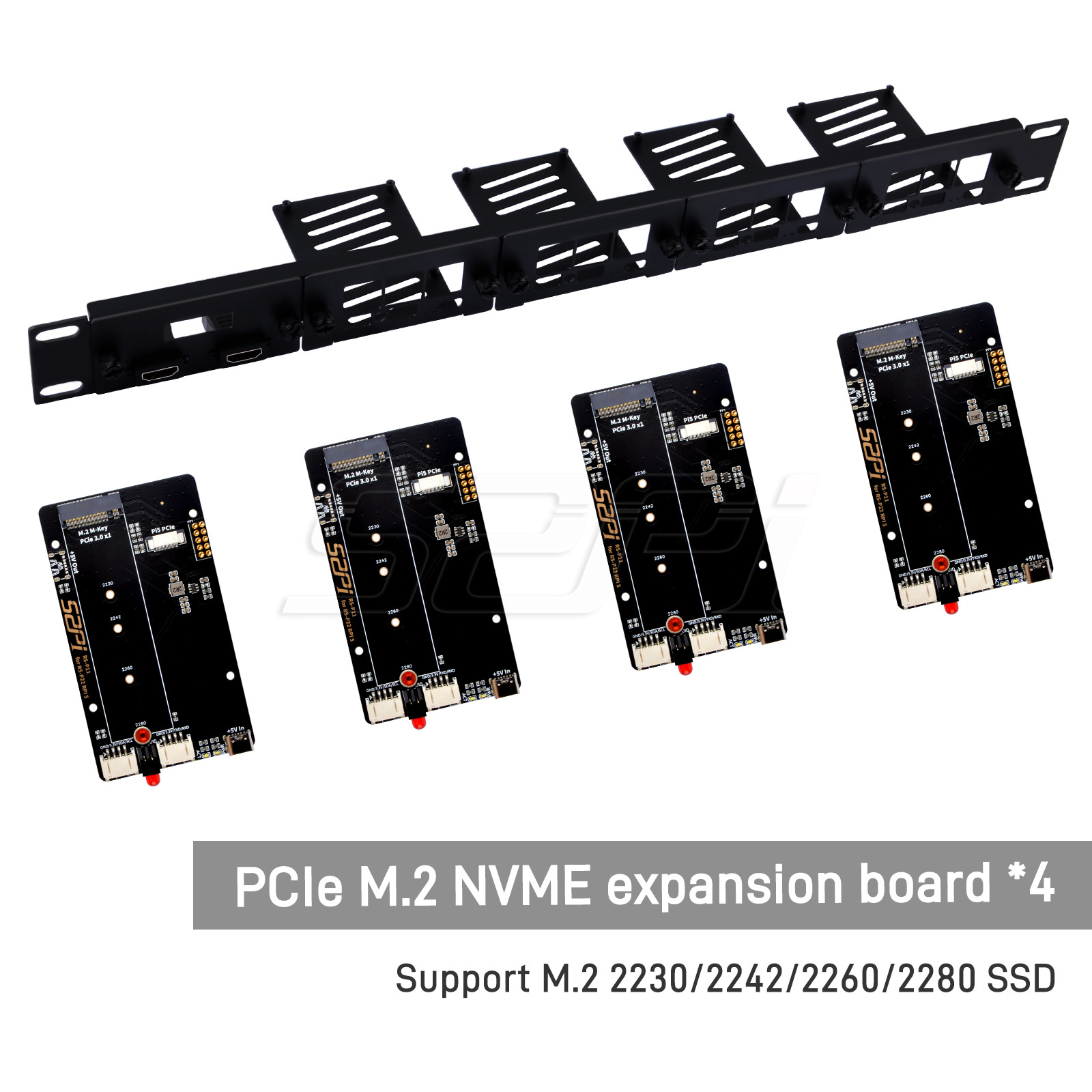 52Pi 1U Rackmountเหล็กชุดสําหร - Deskpi Super6C บทวิจารณ์และราคา