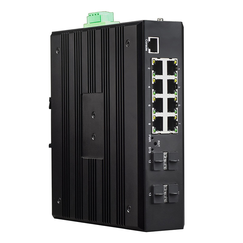 L3 จัดการสวิตช์อุตสาหกรรม Giga - Sfp+ 10G Managed Switch 8 Port บทวิจารณ์และราคา
