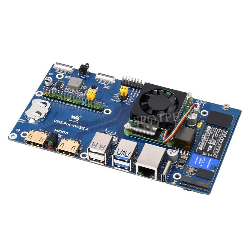 โมดูลคอมพิวเตอร์ Raspberry Pi  - Deskpi Super6C บทวิจารณ์และราคา