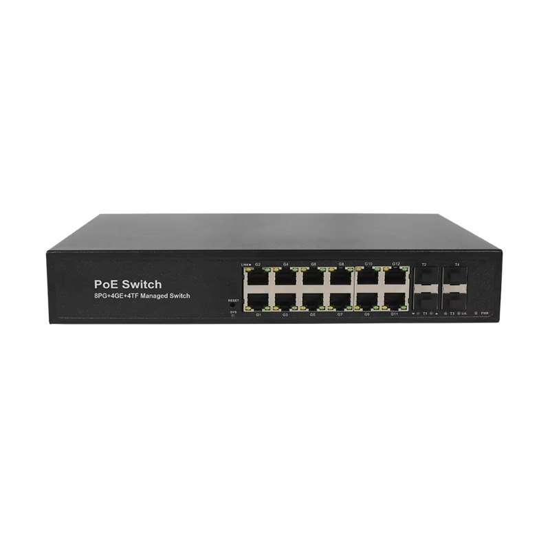 สวิตช์ PoE แบบจัดการ L3 พร้อมพ - Sfp+ 10G Managed Switch 8 Port บทวิจารณ์และราคา