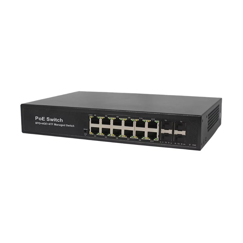 สวิตช์ PoE แบบจัดการ L3 พร้อมพ - Sfp+ 10G Managed Switch 8 Port บทวิจารณ์และราคา