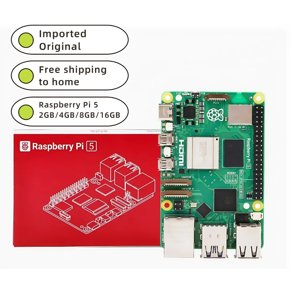 AvaCore Raspberry Pi 5 2GB/4GB - Raspberry Pi 5 8Gb บทวิจารณ์และราคา