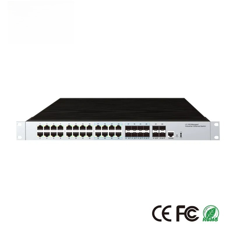 สวิตช์จัดการอุตสาหกรรมแบบ PoE  - Sfp+ 10G Managed Switch 8 Port บทวิจารณ์และราคา