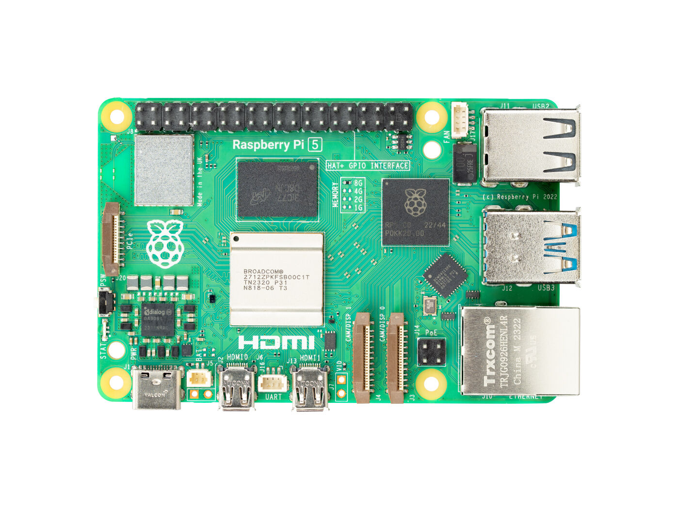 บอร์ดพัฒนา Raspberry Pi 5 Cort - Raspberry Pi 5 8Gb บทวิจารณ์และราคา