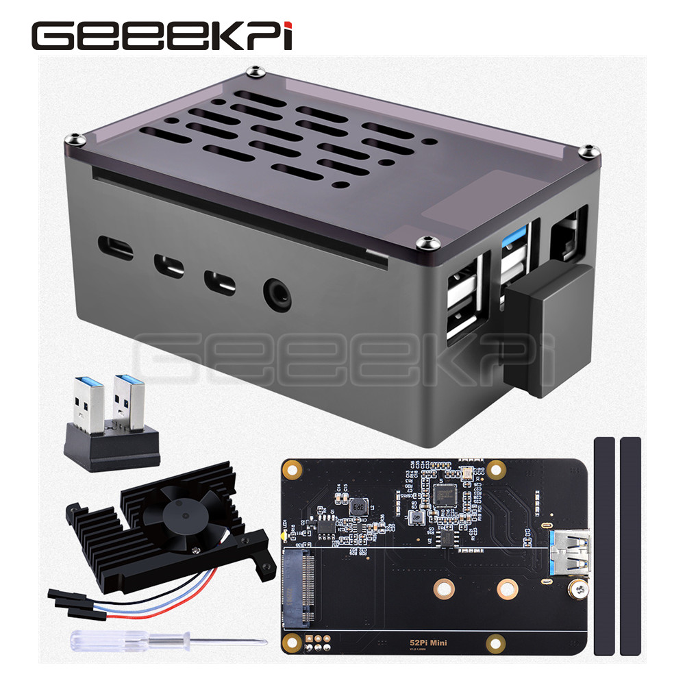 GeeekPi อลูมิเนียมอิฐสีดำเปลือ - Turing Pi 2 บทวิจารณ์และราคา