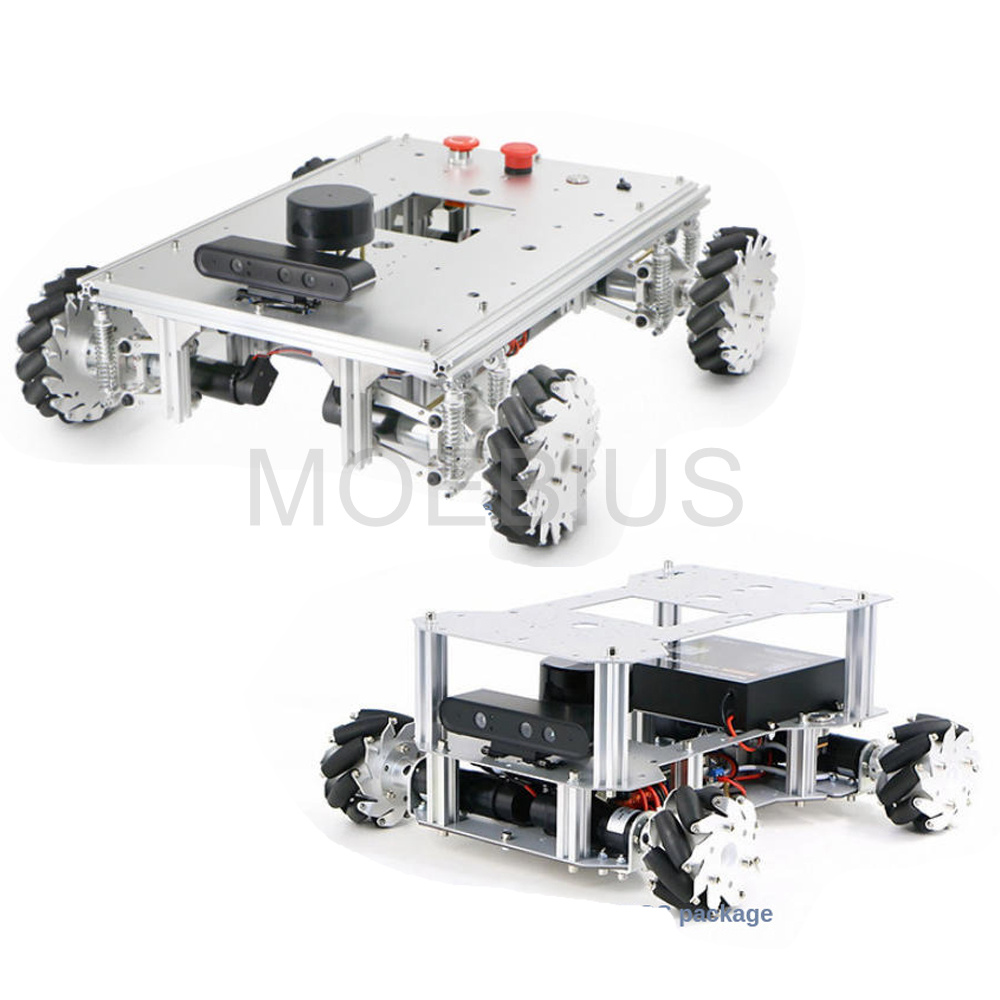 แชสซีรถหุ่นยนต์ล้อเมคานัม Big  - Raspberry Pi 5 8Gb บทวิจารณ์และราคา