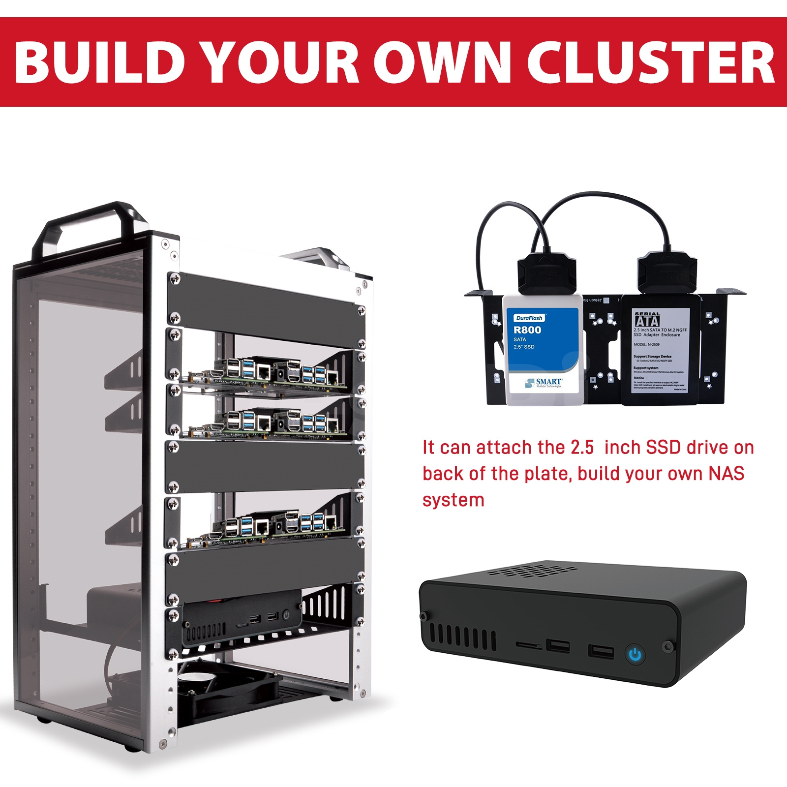 DeskPi RackMate T1 Rackmount,  - Deskpi Super6C บทวิจารณ์และราคา