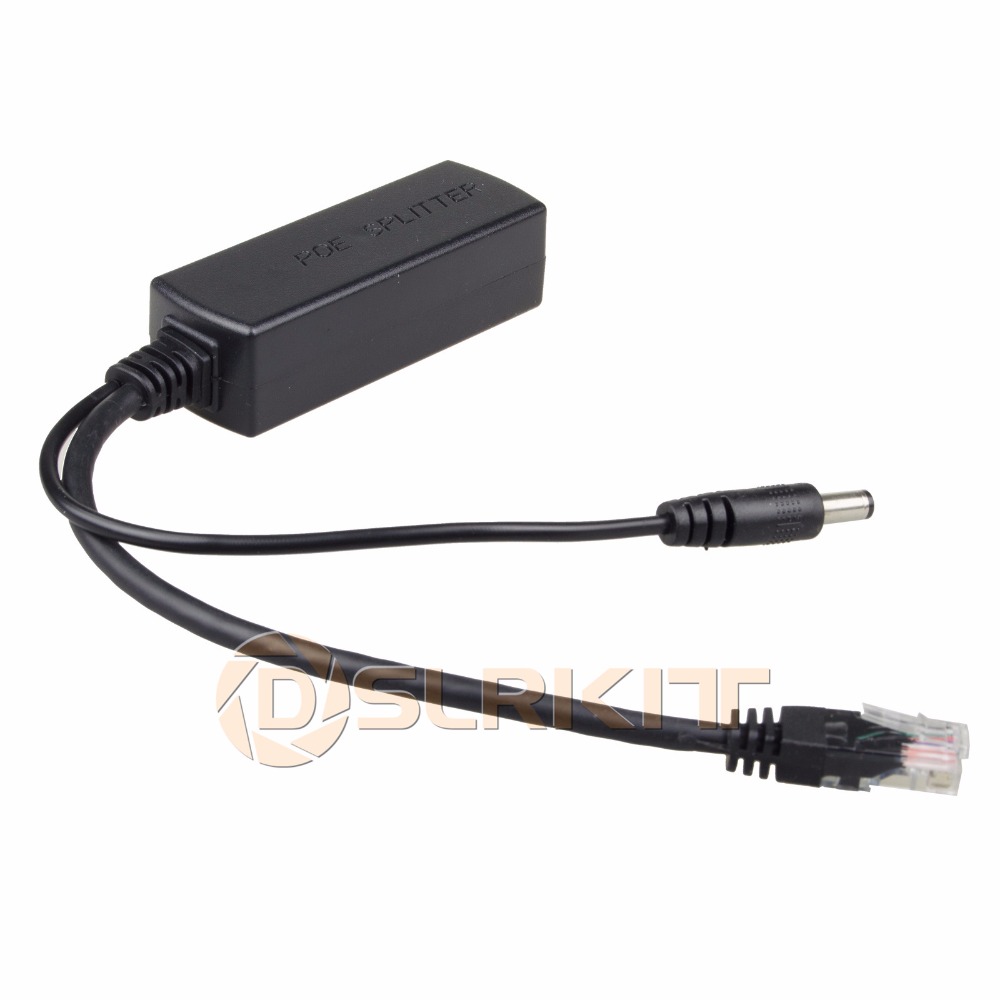 DSLRKIT Gigabit Active PoE Spl - Active Poe Splitter Gigabit 12V 2A บทวิจารณ์และราคา